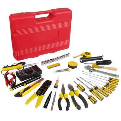 赛拓50件套电讯工具套装0394 全能助手，专业电工之选